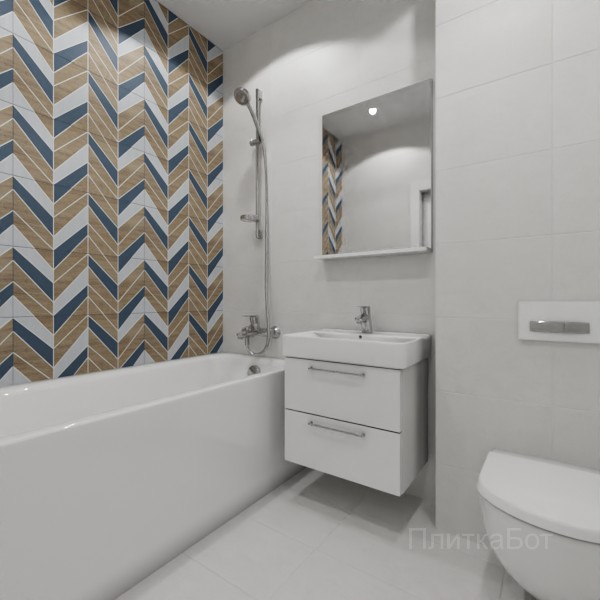 LB Ceramics 2026, Моррис, Контрастные стены №3