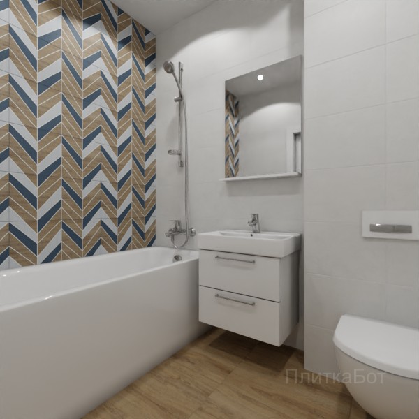 LB Ceramics 2026, Моррис, Контрастные стены №4