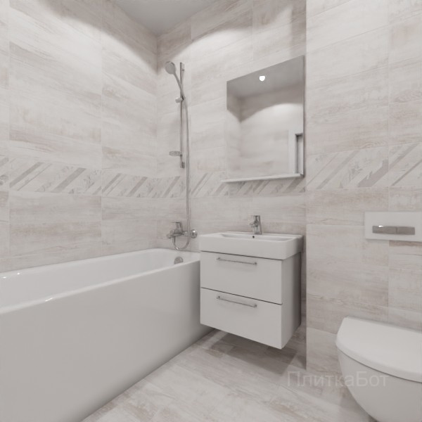 LB Ceramics 2026, Нордайс, Декор по центру, палубная
