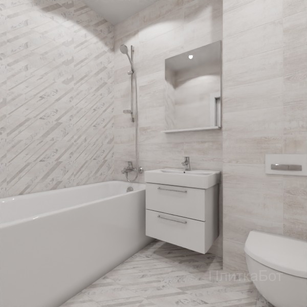 LB Ceramics 2026, Нордайс, Контрастные стены