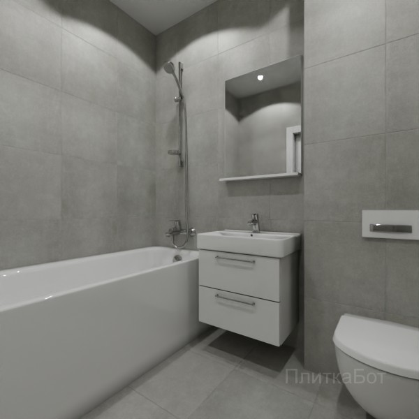 LB Ceramics 2026, Основа ТЕХНО, Без декора №1