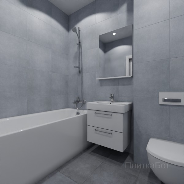 LB Ceramics 2026, Основа ТЕХНО, Без декора №6