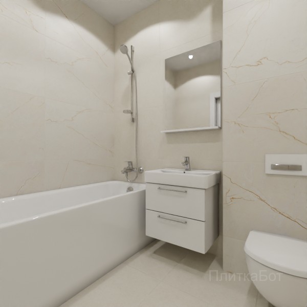 LB Ceramics 2026, Полдень, Контрастные стены, контраст у инсталляции №1
