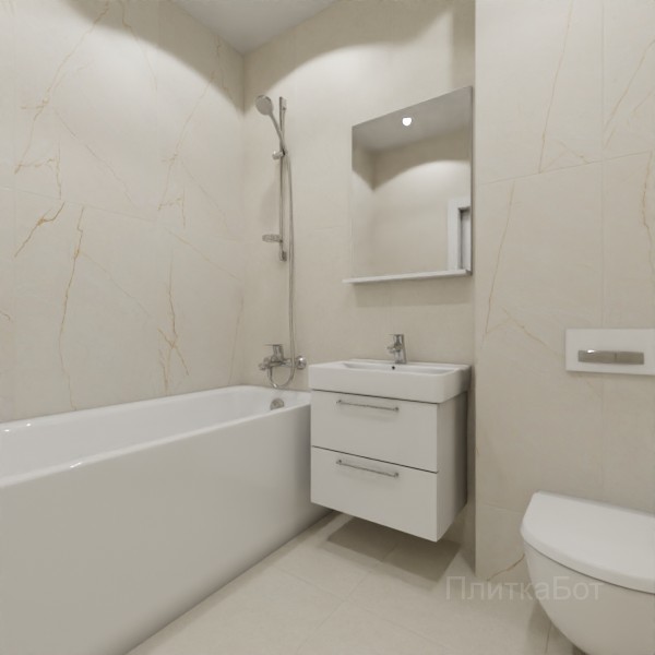LB Ceramics 2026, Полдень, Контрастные стены вертикально, контраст у инсталляции №1