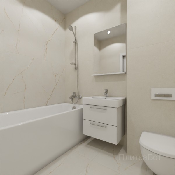 LB Ceramics 2026, Полдень, Контрастные стены вертикально №2