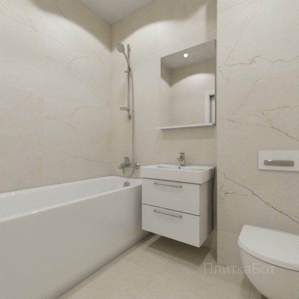 LB Ceramics 2026, Полдень, Контрастные стены, контраст у инсталляции №3
