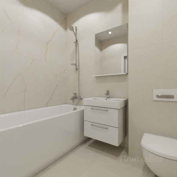 LB Ceramics 2026, Полдень, Контрастные стены вертикально №3
