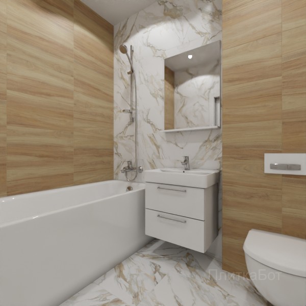 LB Ceramics 2026, Рерих, Контрастные стены, контраст у инсталляции №1