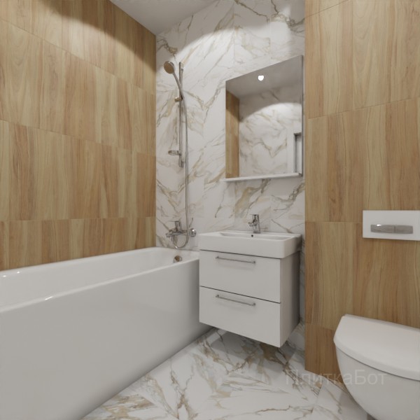 LB Ceramics 2026, Рерих, Контрастные стены вертикально, контраст у инсталляции №1