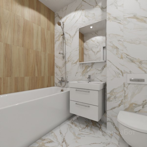 LB Ceramics 2026, Рерих, Контрастные стены вертикально №1