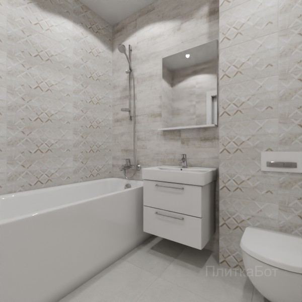 LB Ceramics 2026, Сноувинд, Контрастные стены, контраст у инсталляции №2