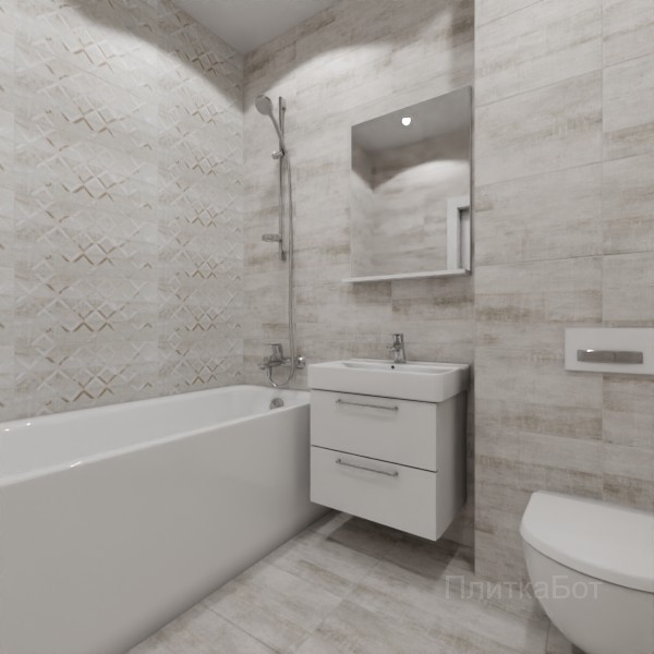 LB Ceramics 2026, Сноувинд, Контрастные стены №1