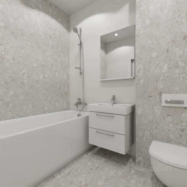 LB Ceramics 2026, Спектр, Контрастные стены, контраст у инсталляции №1