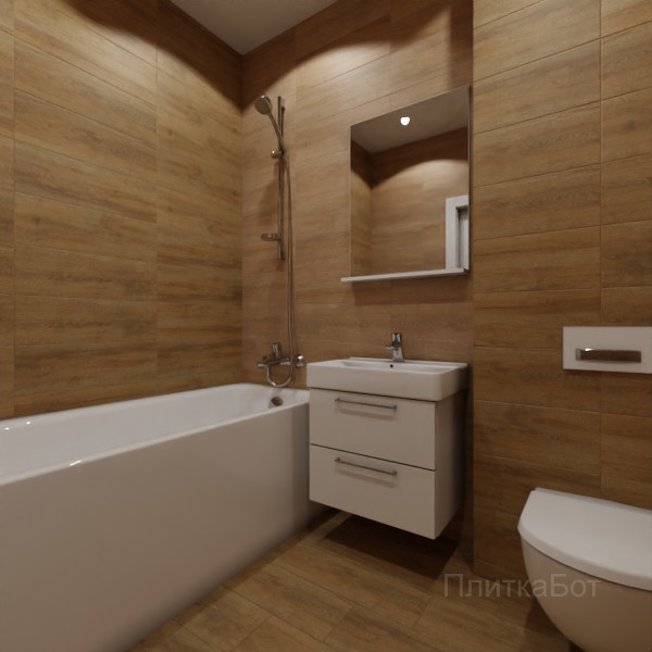 LB Ceramics 2026, Венский Лес, Контрастные стены, контраст у инсталляции, палубная №12