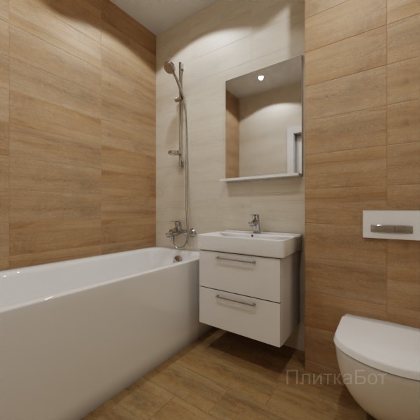 LB Ceramics 2026, Венский Лес, Контрастные стены, контраст у инсталляции, палубная №21