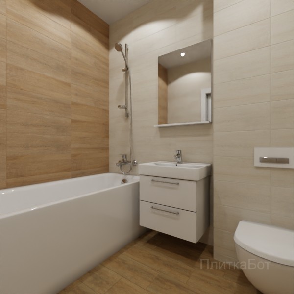 LB Ceramics 2026, Венский Лес, Контрастные стены, палубная №18