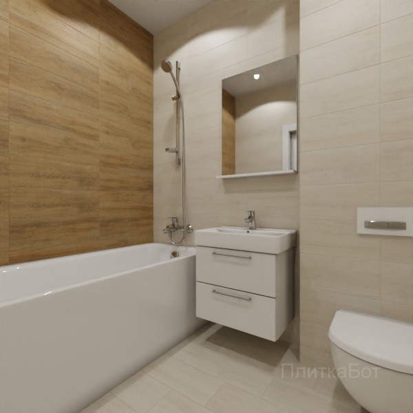 LB Ceramics 2026, Венский Лес, Контрастные стены, палубная №23