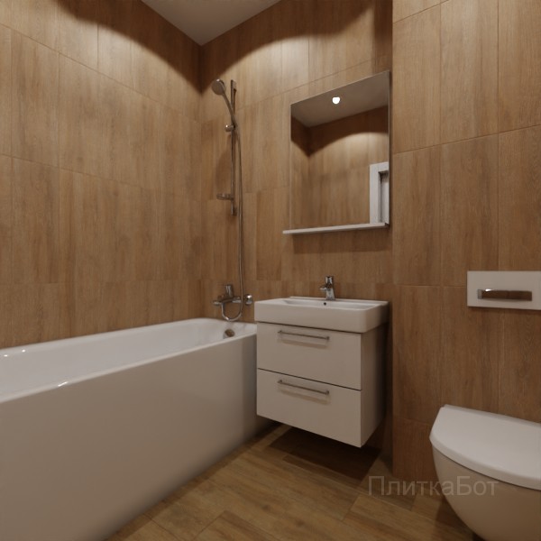 LB Ceramics 2026, Венский Лес, Контрастные стены вертикально, палубная №15