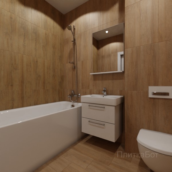 LB Ceramics 2026, Венский Лес, Контрастные стены вертикально, палубная №19
