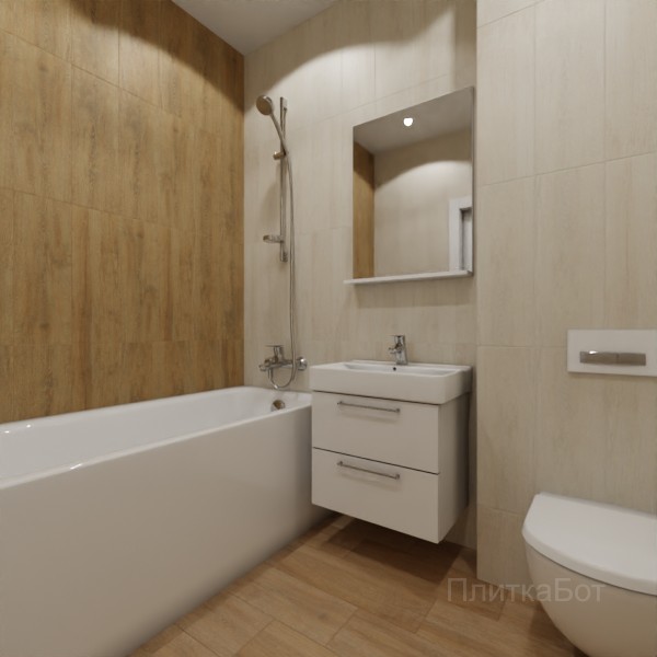 LB Ceramics 2026, Венский Лес, Контрастные стены вертикально, палубная №22