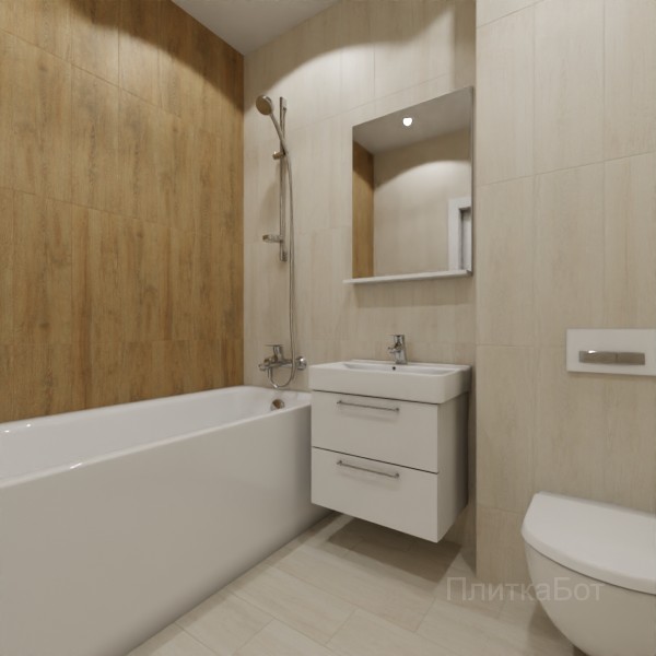 LB Ceramics 2026, Венский Лес, Контрастные стены вертикально, палубная №23
