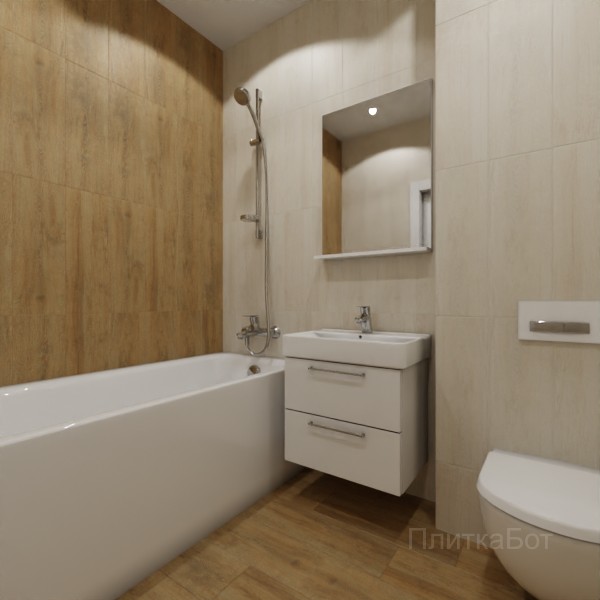LB Ceramics 2026, Венский Лес, Контрастные стены вертикально, палубная №24