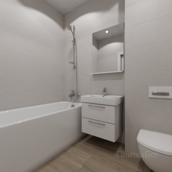 LB Ceramics 2026, Винтаж Вуд, Без декора №2