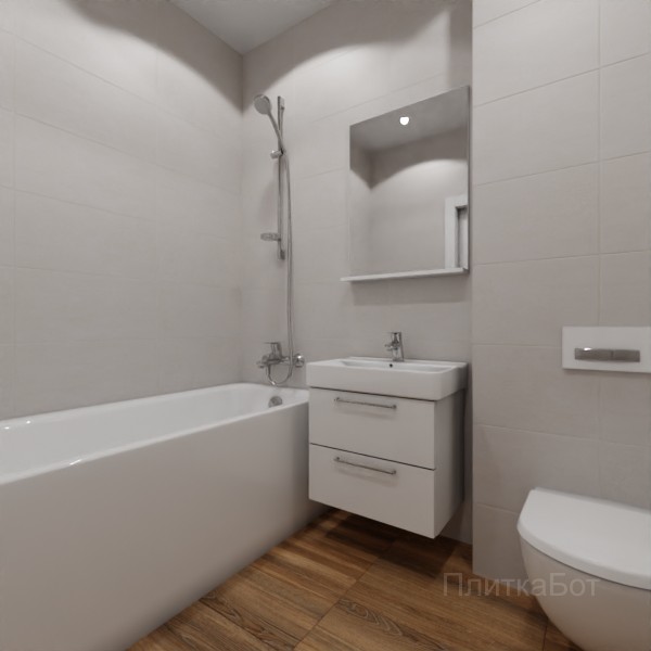 LB Ceramics 2026, Винтаж Вуд, Без декора №4