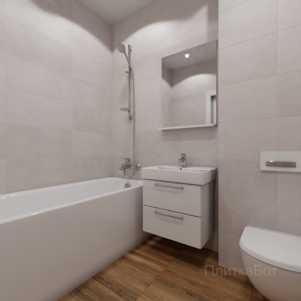 LB Ceramics 2026, Винтаж Вуд, Без декора №10