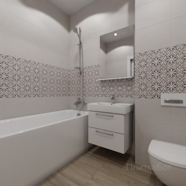 LB Ceramics 2026, Винтаж Вуд, Два декора №2