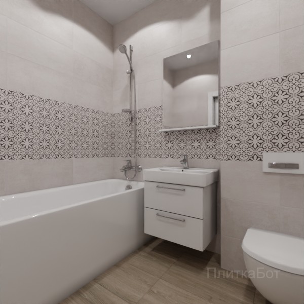 LB Ceramics 2026, Винтаж Вуд, Два декора №8
