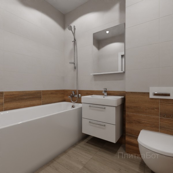LB Ceramics 2026, Винтаж Вуд, Низ-верх №14