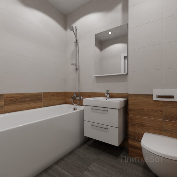 LB Ceramics 2026, Винтаж Вуд, Низ-верх №15