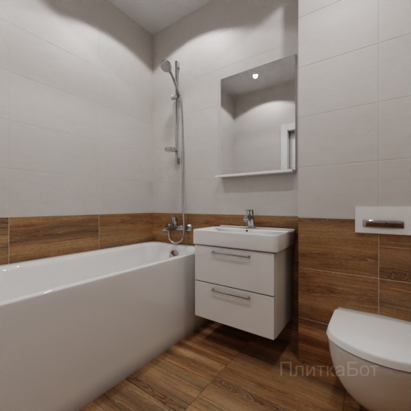 LB Ceramics 2026, Винтаж Вуд, Низ-верх №16