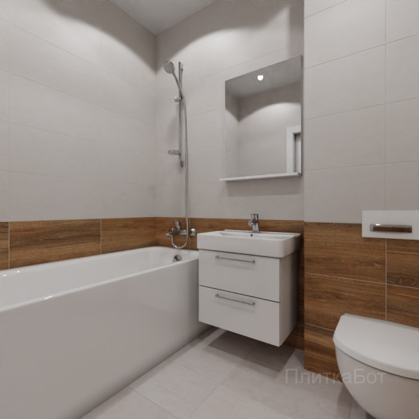 LB Ceramics 2026, Винтаж Вуд, Низ-верх №17
