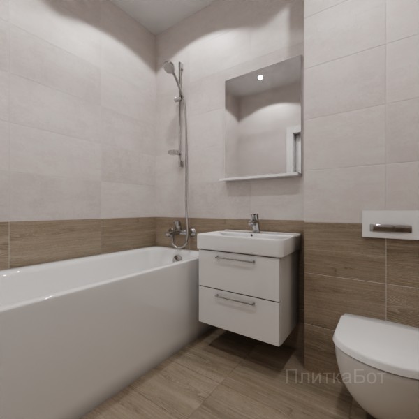 LB Ceramics 2026, Винтаж Вуд, Низ-верх №20