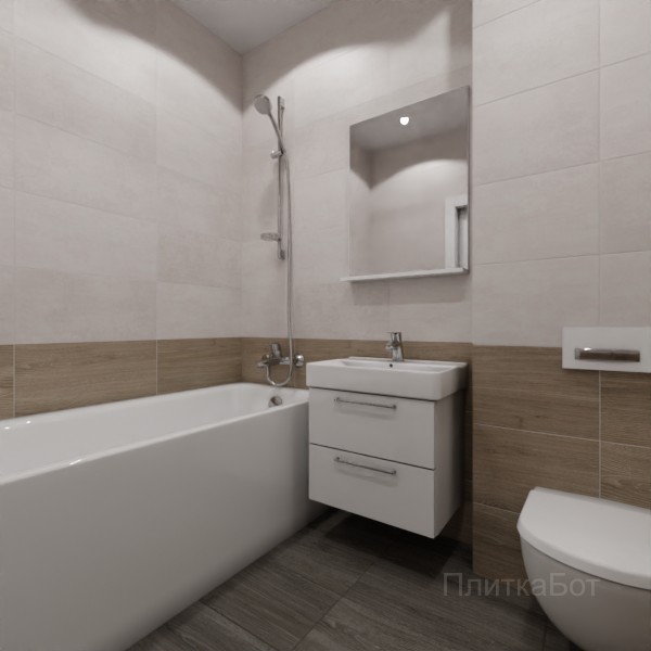 LB Ceramics 2026, Винтаж Вуд, Низ-верх №21