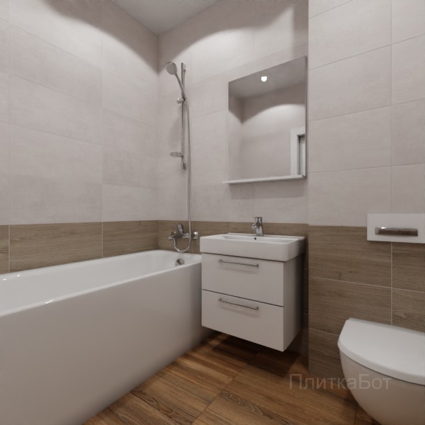 LB Ceramics 2026, Винтаж Вуд, Низ-верх №22