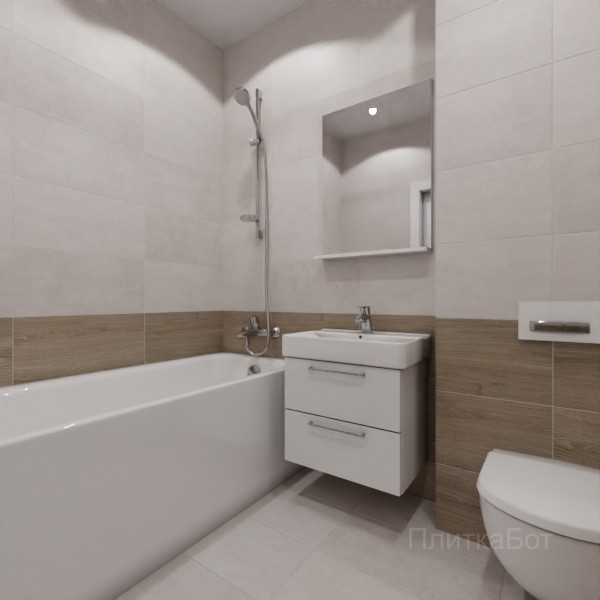 LB Ceramics 2026, Винтаж Вуд, Низ-верх №23