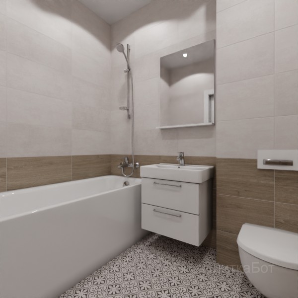 LB Ceramics 2026, Винтаж Вуд, Низ-верх №24