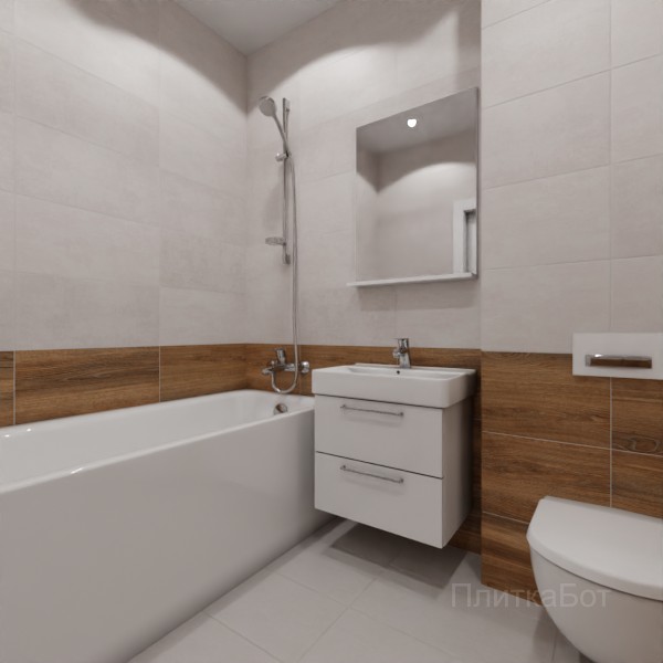 LB Ceramics 2026, Винтаж Вуд, Низ-верх №31