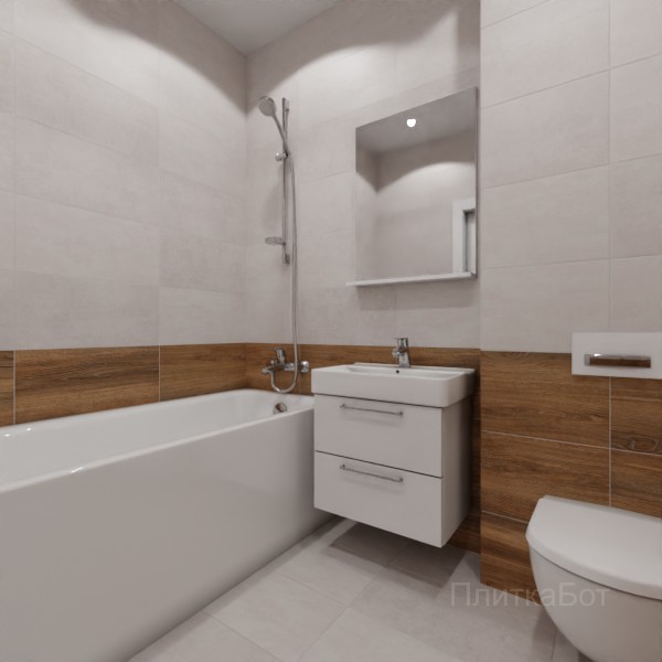 LB Ceramics 2026, Винтаж Вуд, Низ-верх №35