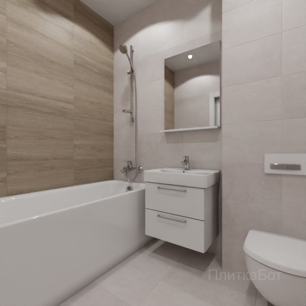 LB Ceramics 2026, Винтаж Вуд, Контрастные стены №47