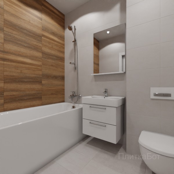 LB Ceramics 2026, Винтаж Вуд, Контрастные стены №65