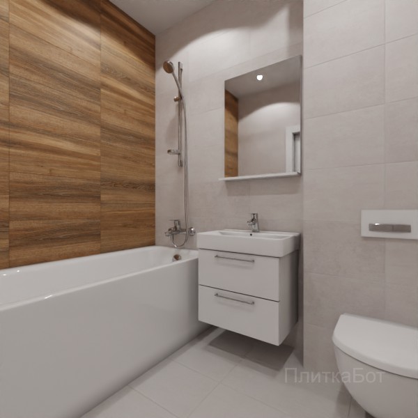 LB Ceramics 2026, Винтаж Вуд, Контрастные стены №67