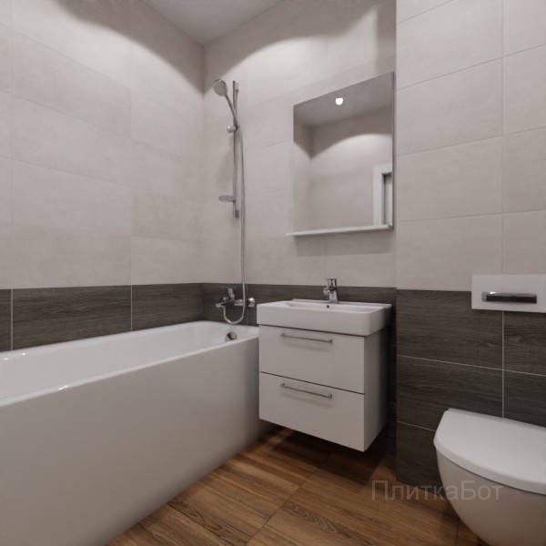 LB Ceramics 2026, Винтаж Вуд, Низ-верх №28