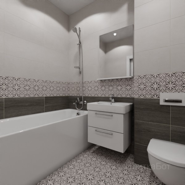 LB Ceramics 2026, Винтаж Вуд, Низ-верх и декор №12