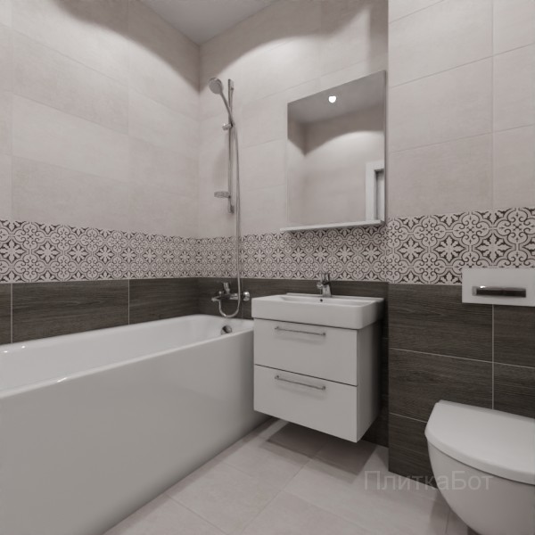 LB Ceramics 2026, Винтаж Вуд, Низ-верх и декор №29