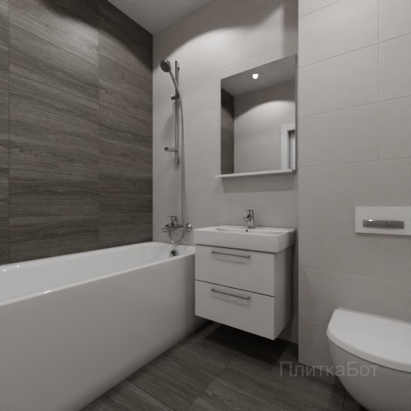 LB Ceramics 2026, Винтаж Вуд, Контрастные стены №51