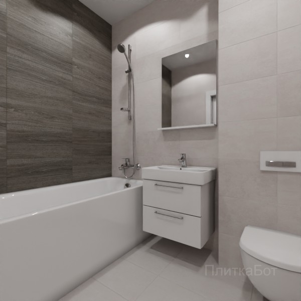 LB Ceramics 2026, Винтаж Вуд, Контрастные стены №55